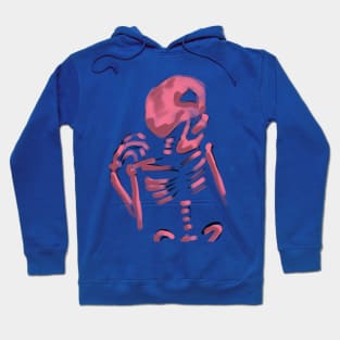 Pink skeleton Hoodie